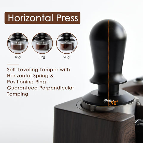 Feilair anti-tilt base keeps the tamper aligned for reliable tamping results.