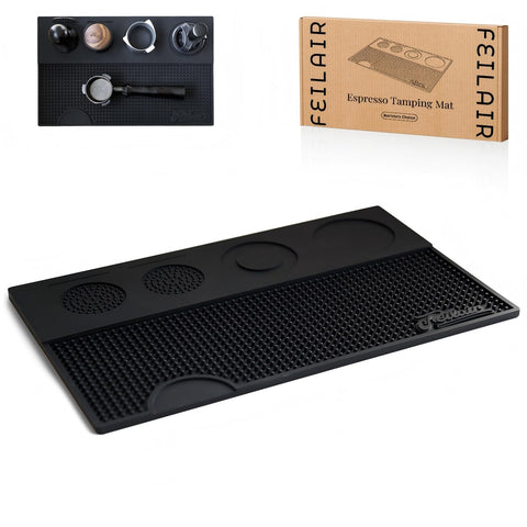 FEILAIR Espressotamping Mat anti-slip base supports stable tamping.