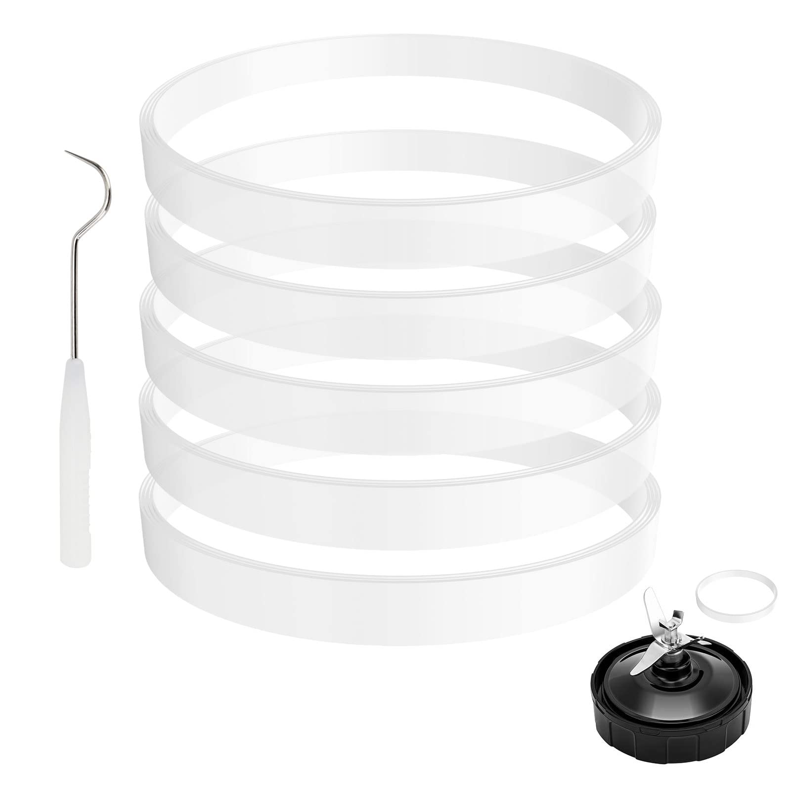 Feilifan 5-pack Ninja gasket outer-ring close-up shows seal detail