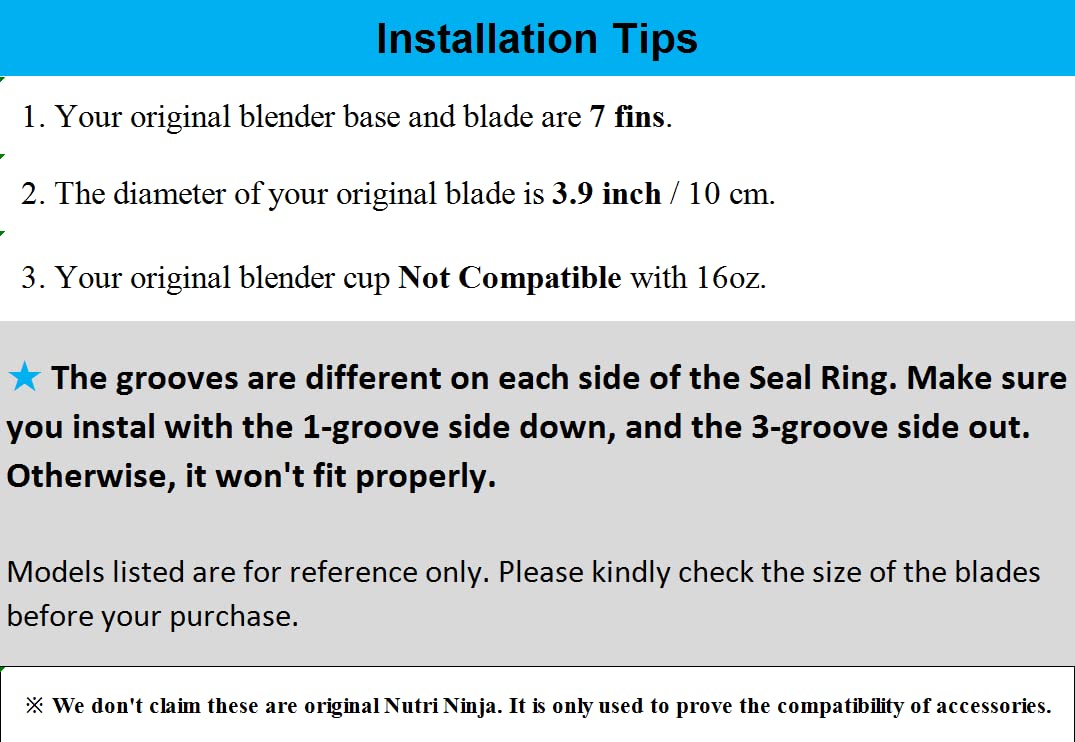 Feilifan gasket pack contents with five white rubber seals for replacements
