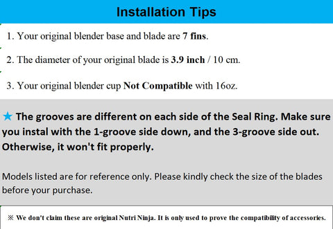 Feilifan gasket pack contents with five white rubber seals for replacements