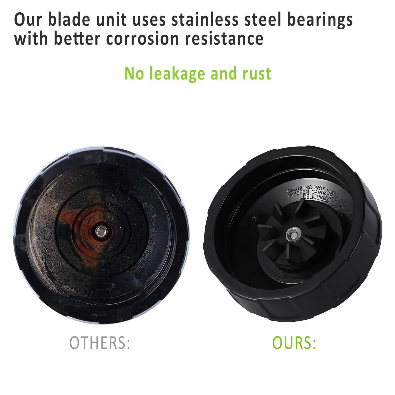 Feilifan upgraded bearing system supports steady operation and rust resistance.