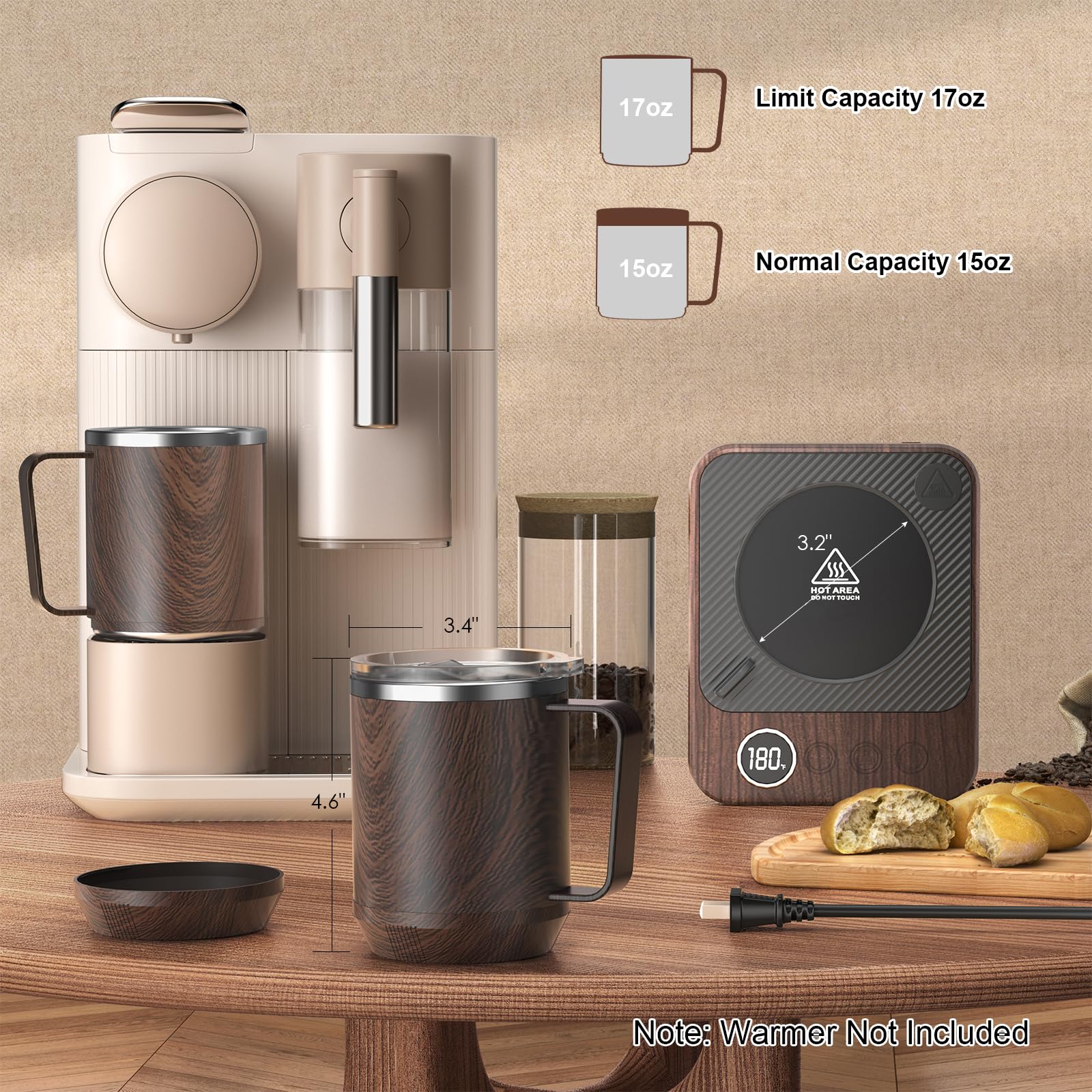 Felibeaco durable easy-clean mug reduces disposable waste