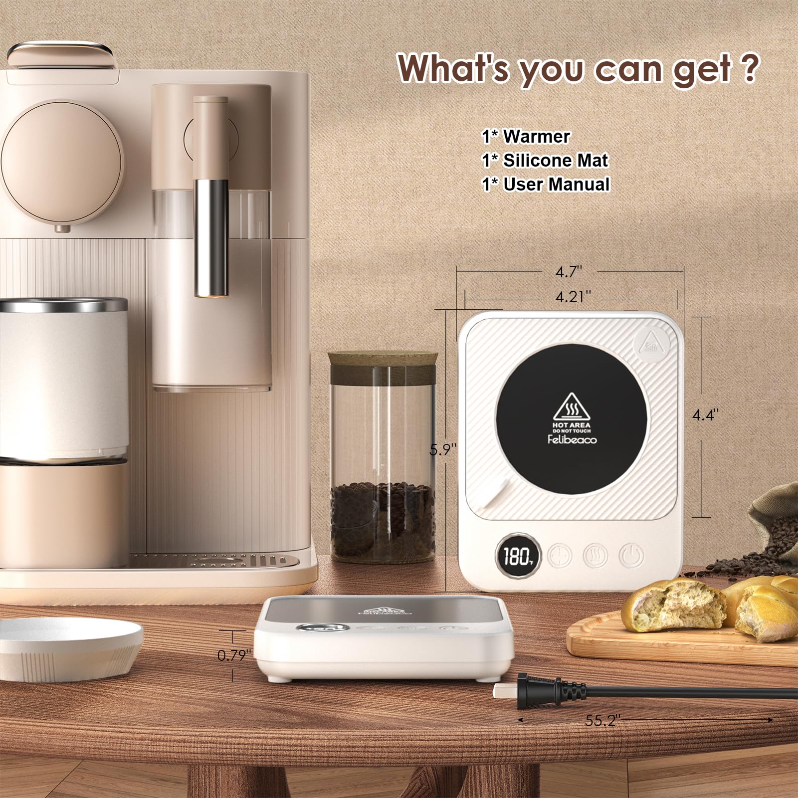 Great gift idea for coffee lovers who value warmth and practicality.