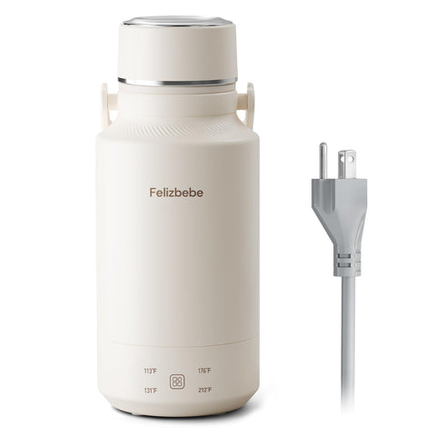 Felizbebe 1000ml portable kettle pour for travel tea on the go