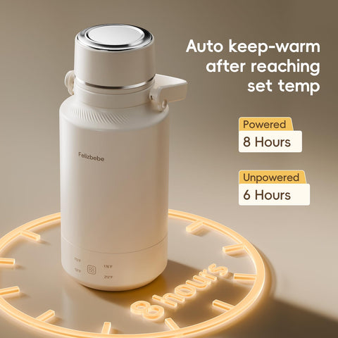Felizbebe four-temp settings display for precise temperature control