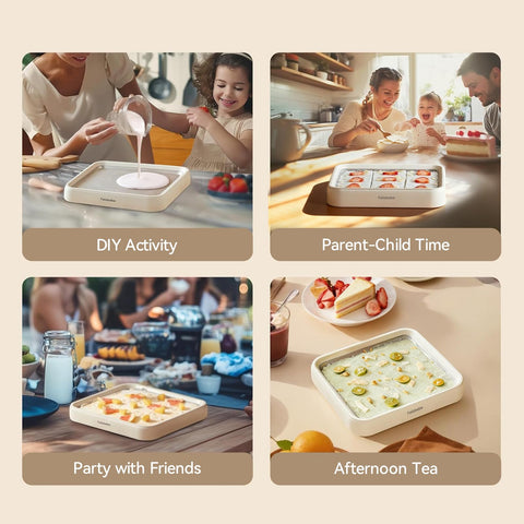 5 oz capacity tray detail showing batch-ready portions.