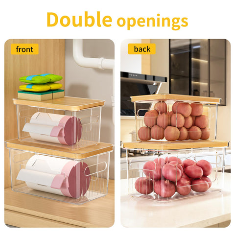 FELIZHOUSE dual-dispensing holes for flexible bag loading.