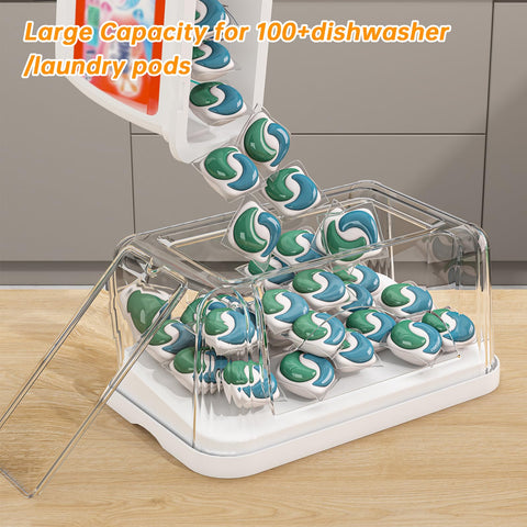 FELIZHOUSE hand-safe oval access opening for easy bag or pod retrieval.