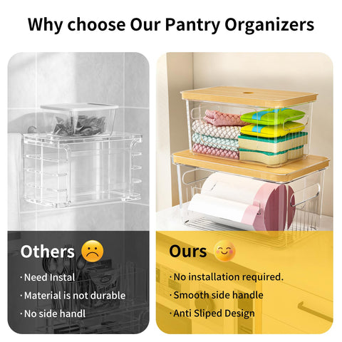 FELIZHOUSE ideal for kitchens, pantries, laundry rooms, and closets.