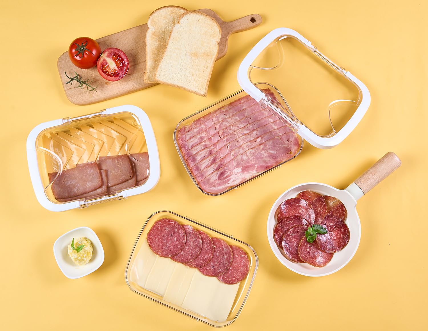 Felli Duo Loc containers are microwave-safe for reheating directly in the box.