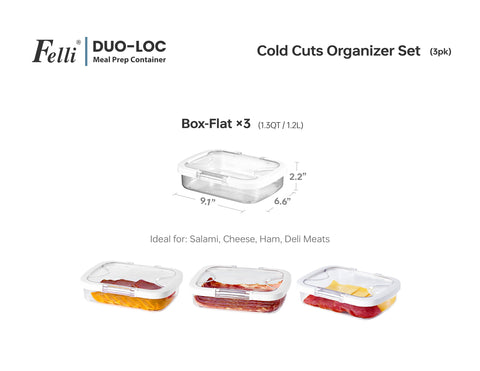 Felli Duo Loc stain and odor shield helps preserve freshness between uses.