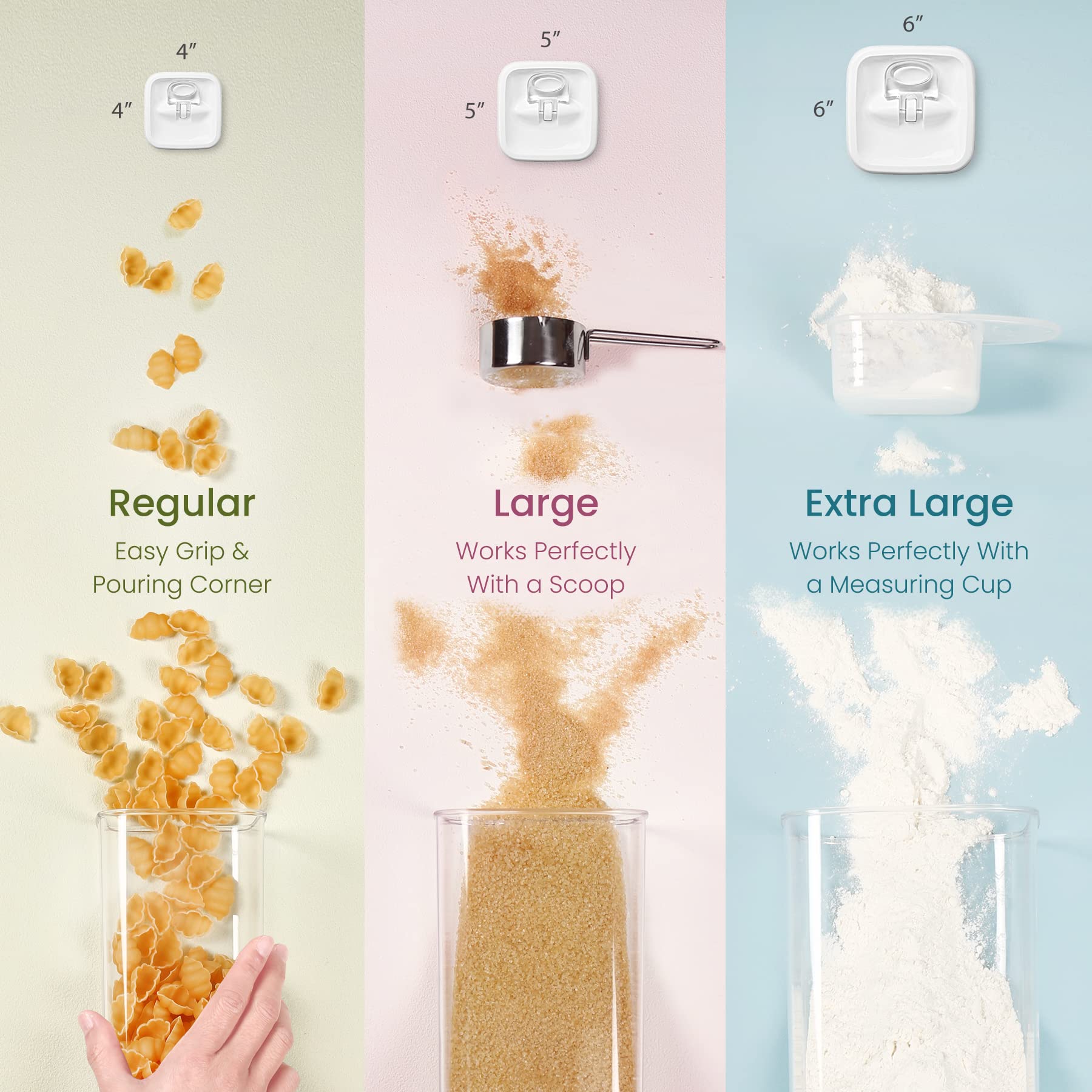 Felli Flip-Tite stackable storage design saving pantry space