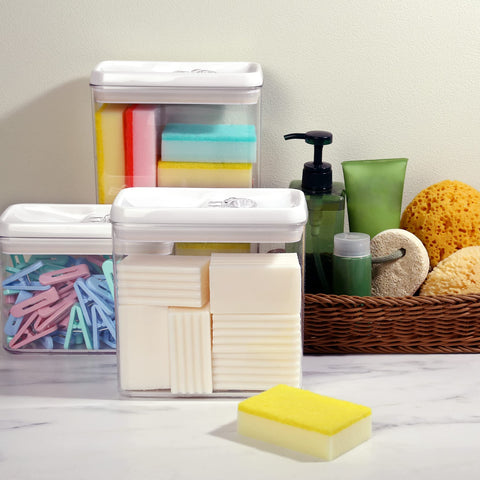 Fridge, freezer, and dishwasher safe design for convenient cleaning