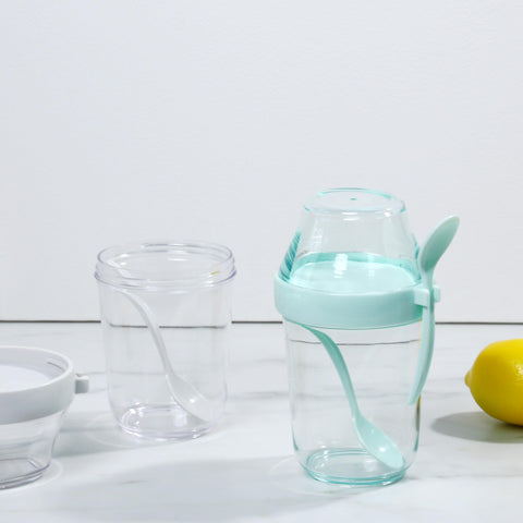 Felli portable-portion jar ideal for single servings on commutes and workouts.