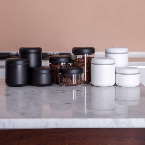 Fellow Atmos airtight seal helps maintain freshness.