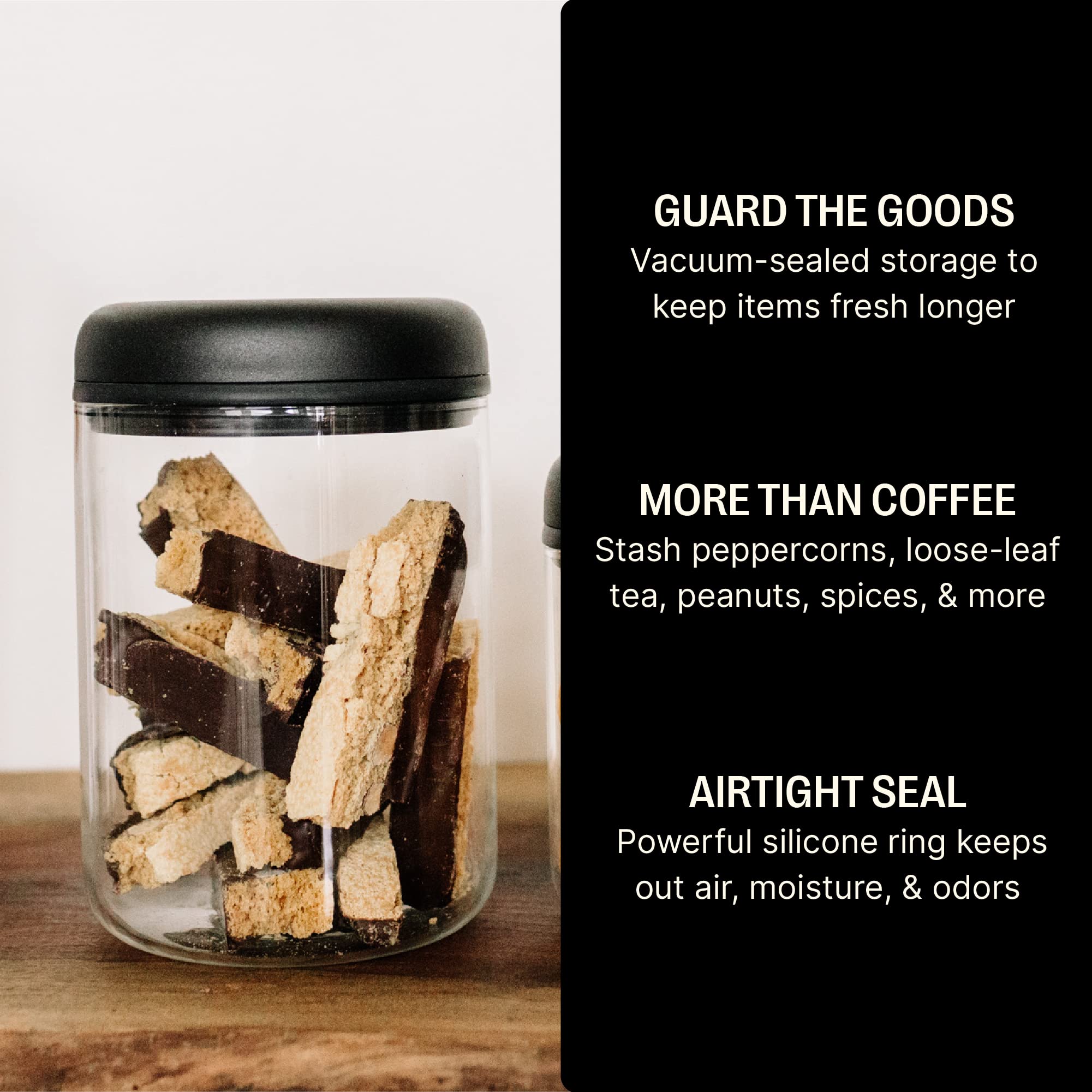 Minimalist Fellow Atmos display on a modern kitchen counter
