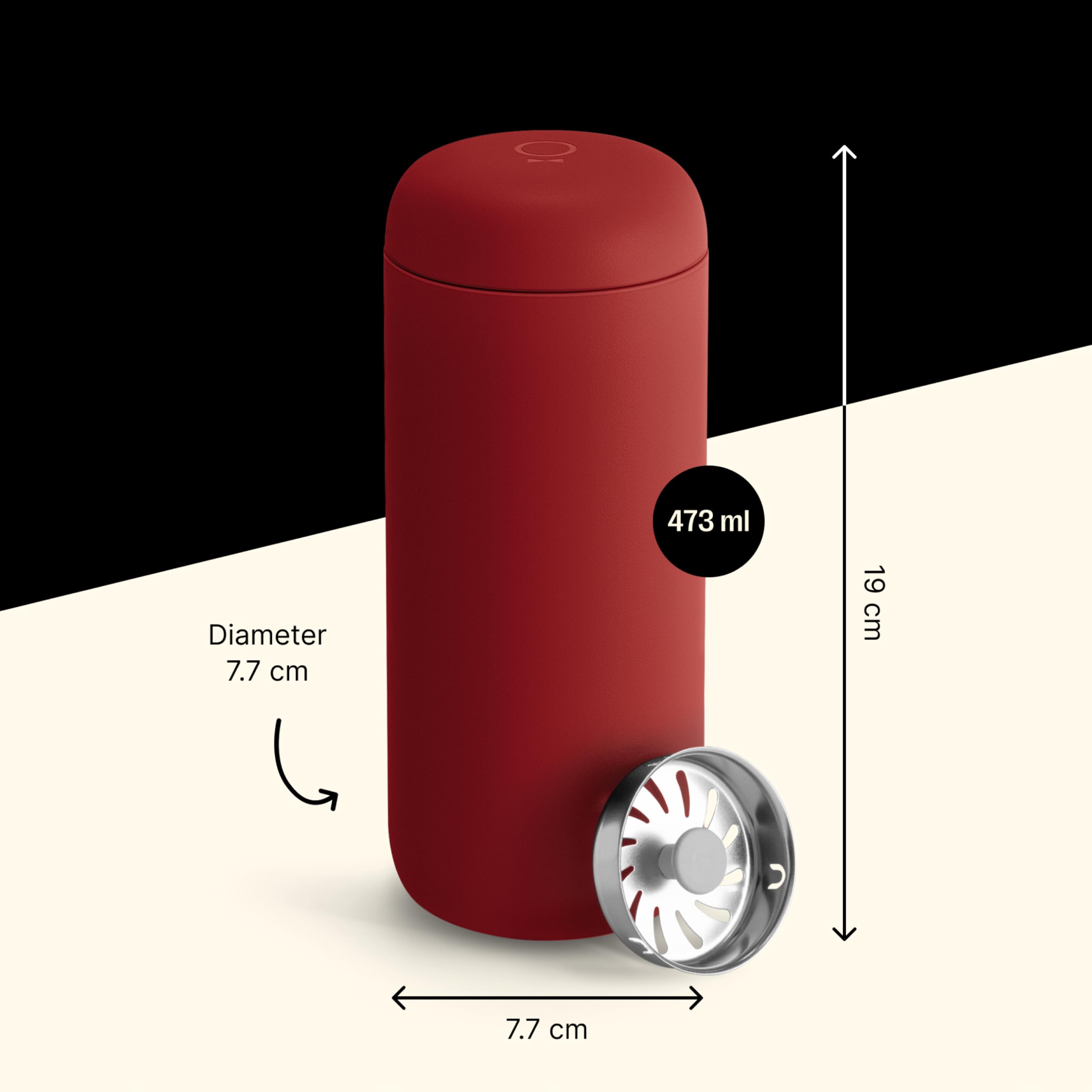 Fellow Carter Move Mug ceramic interior preserves flavor and aroma