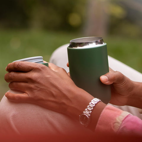 Fellow Carter Move Mug slim profile fits most cupholders for on-the-go sipping