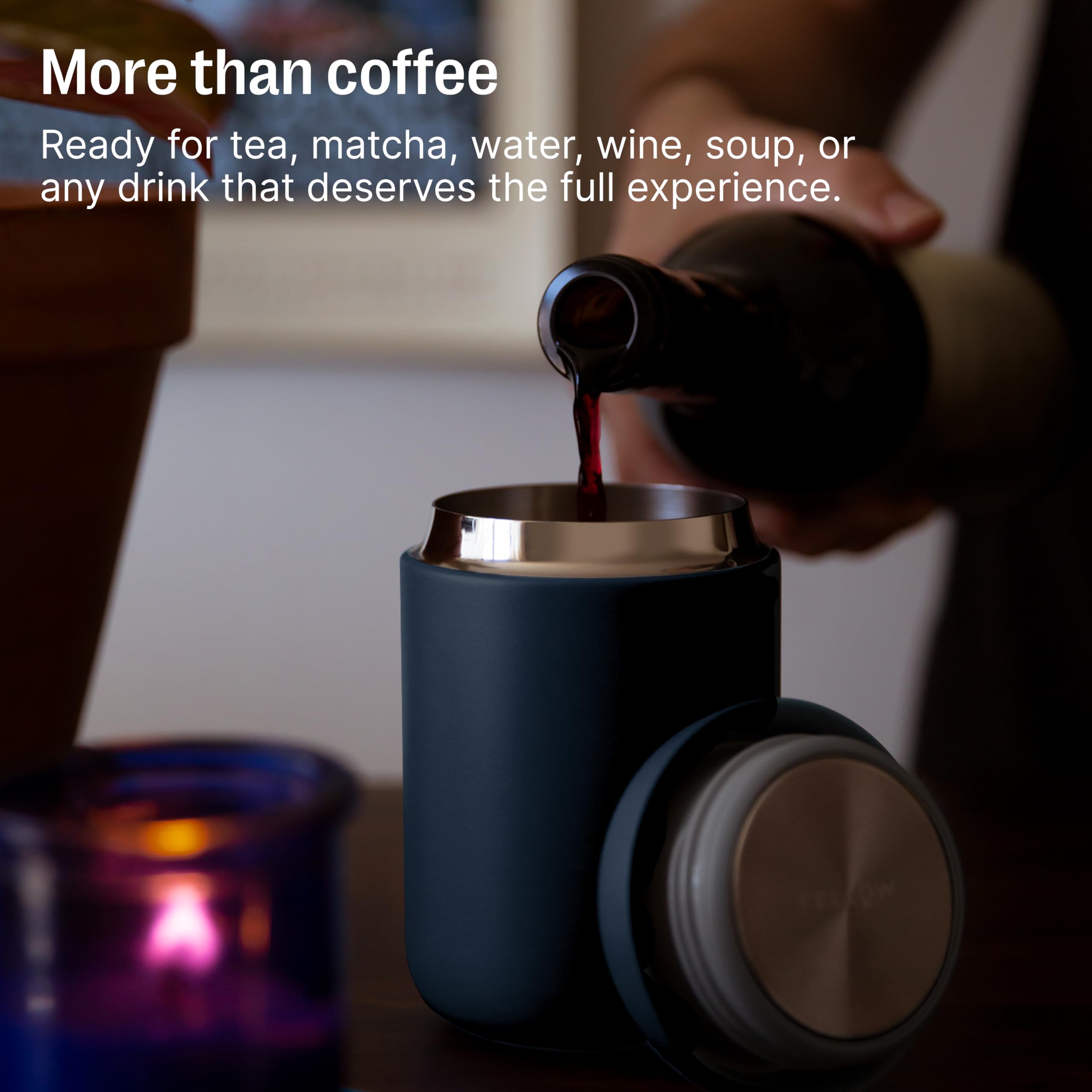 Fellow Carter travel mug uses BPA-free materials for daily reuse.