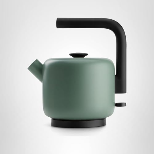 Fellow Clyde Kettle showing drip-free pour spout for mess-free mornings
