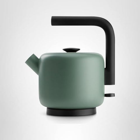 Fellow Clyde Kettle showing drip-free pour spout for mess-free mornings