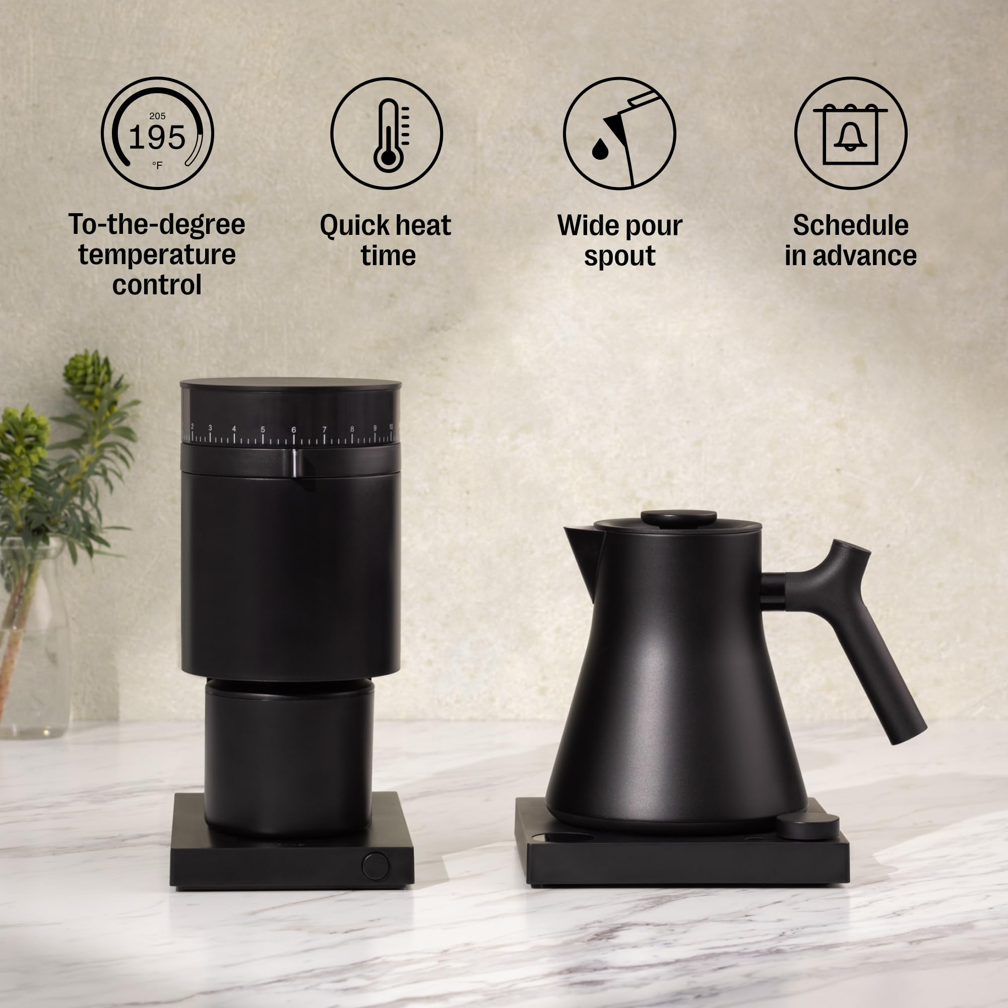 Schedule control on the Corvo EKG Pro for personalized brewing