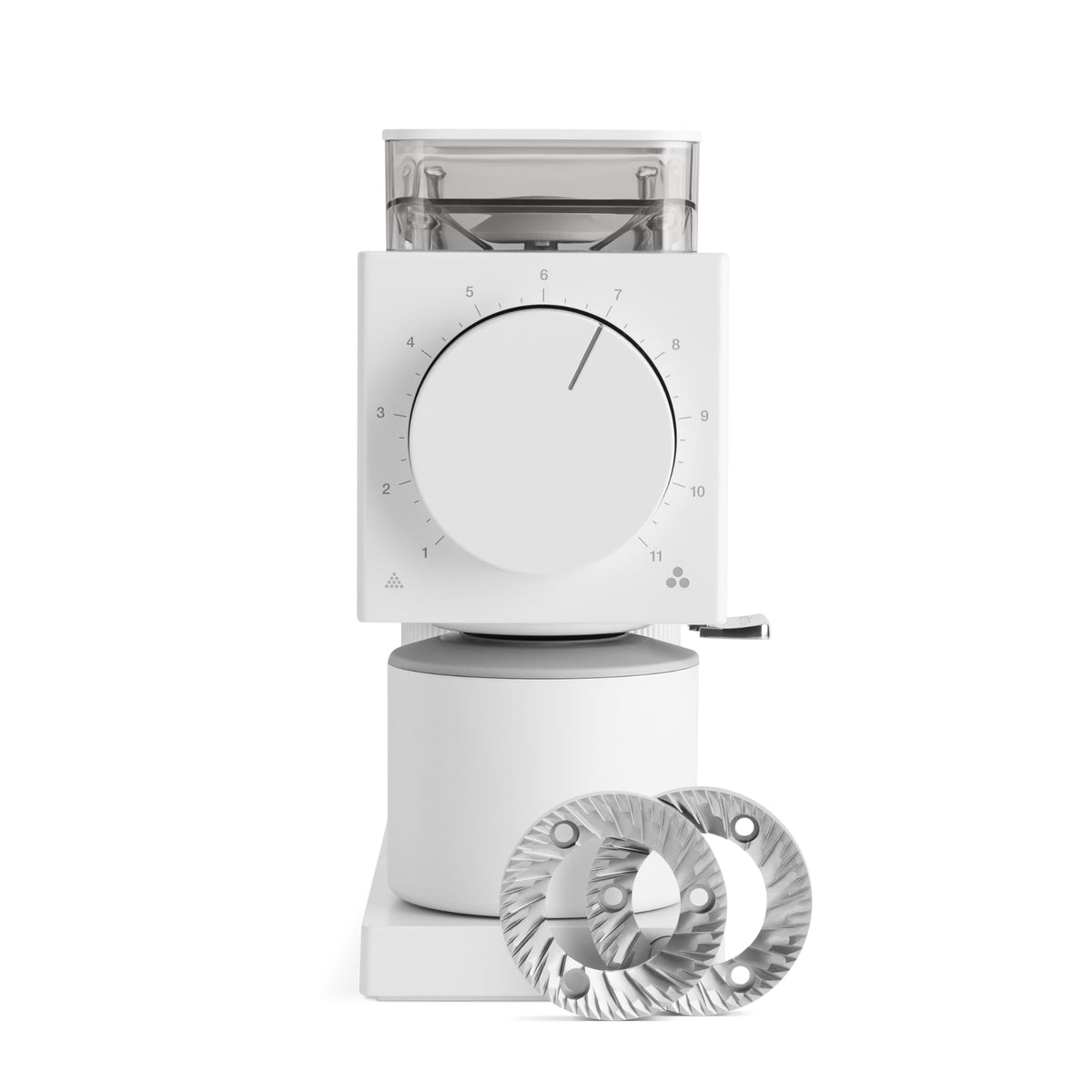 Fellow Ode Gen 2 burrs close-up for precise, balanced grinding