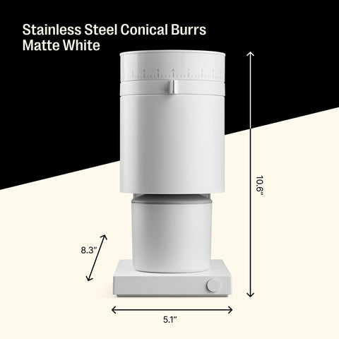 Fellow Opus cold brew grind for smooth, slow extraction.