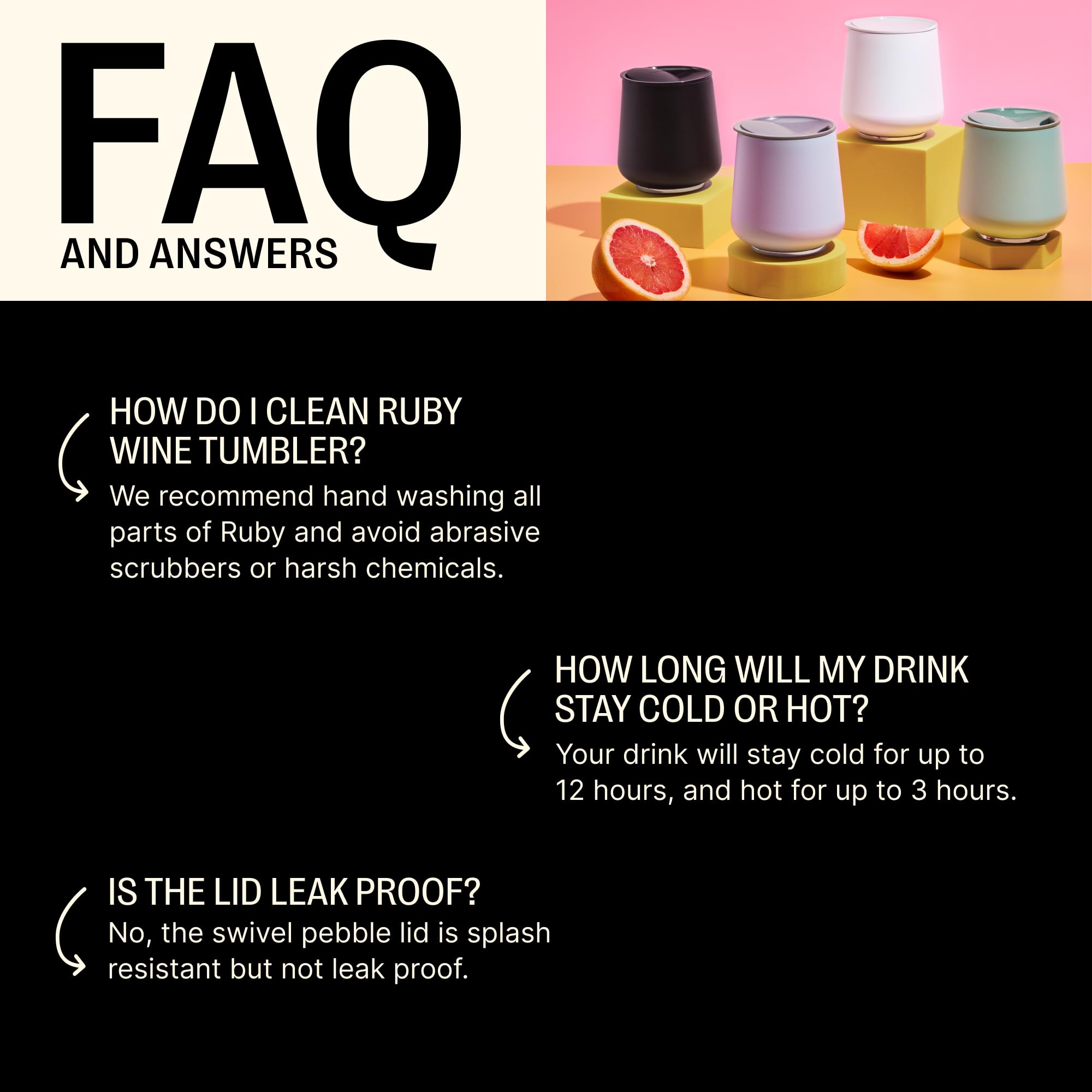 Fellow Ruby thin lip promotes easy sipping and flavor appreciation.