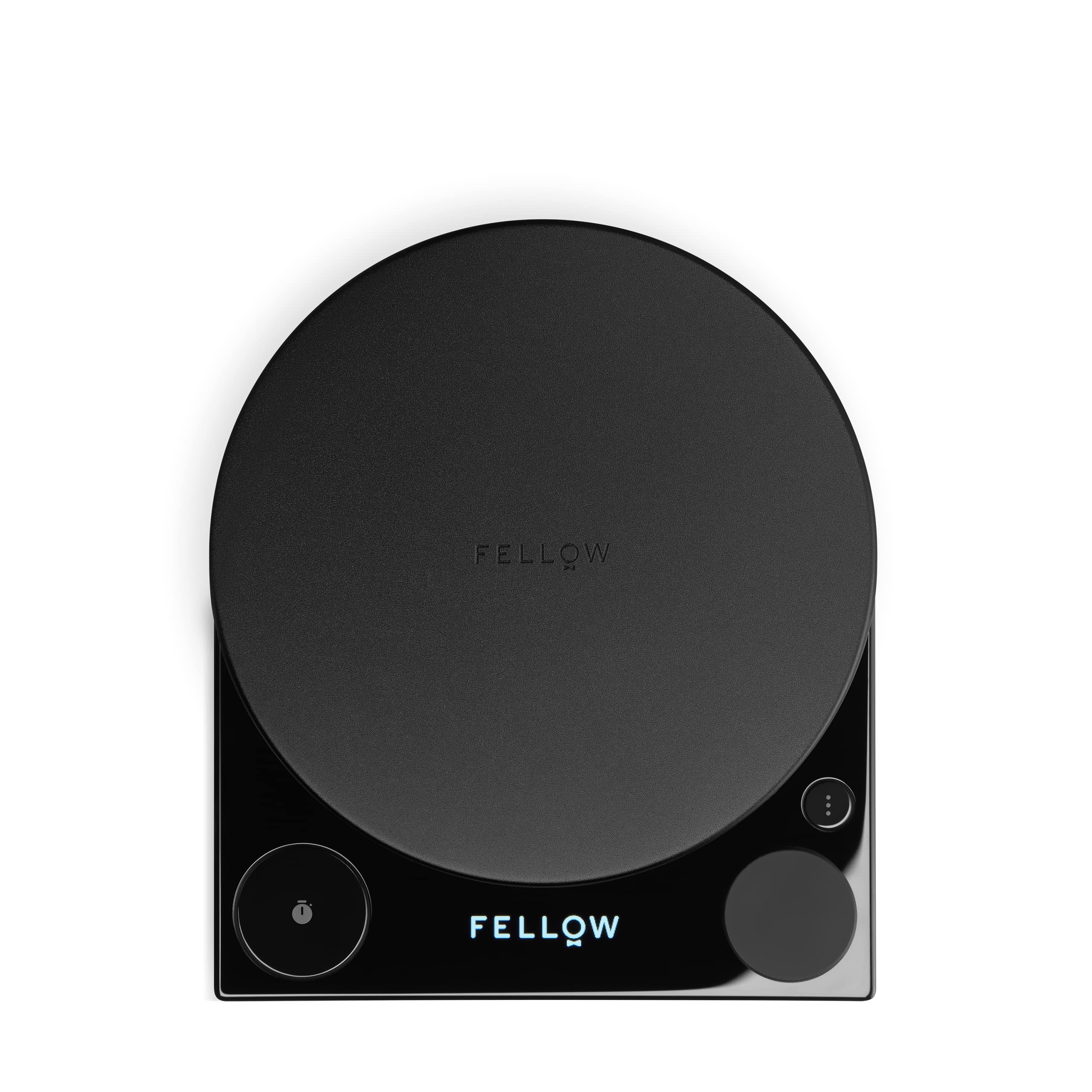 Fellow Tally Pro Studio digital coffee scale with glass top for precise pour-over control.