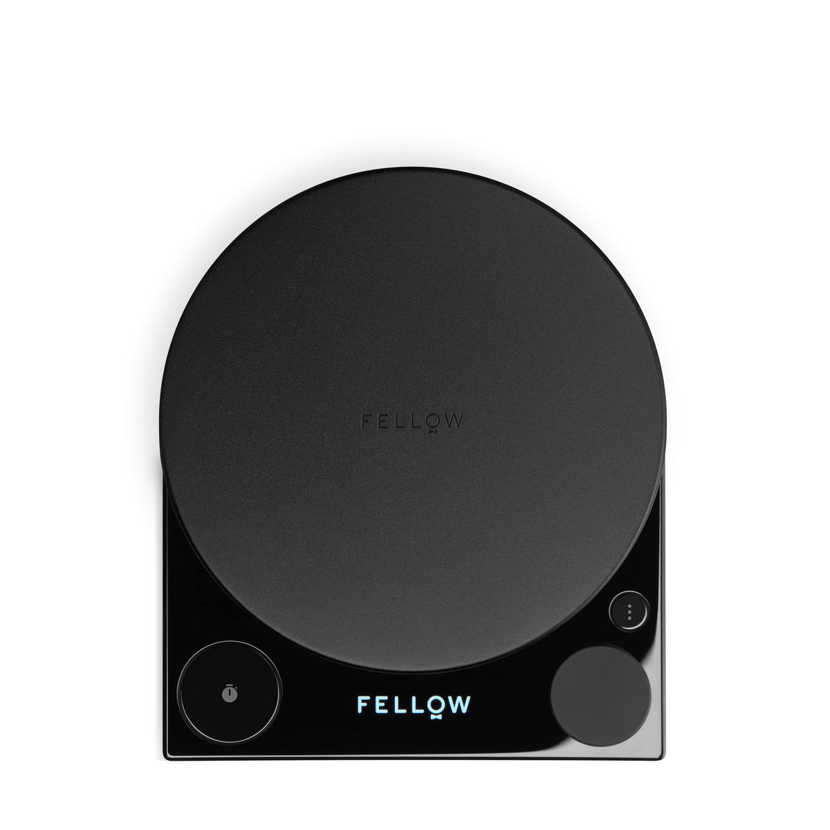 Fellow Tally Pro Studio digital coffee scale with glass top for precise pour-over control.
