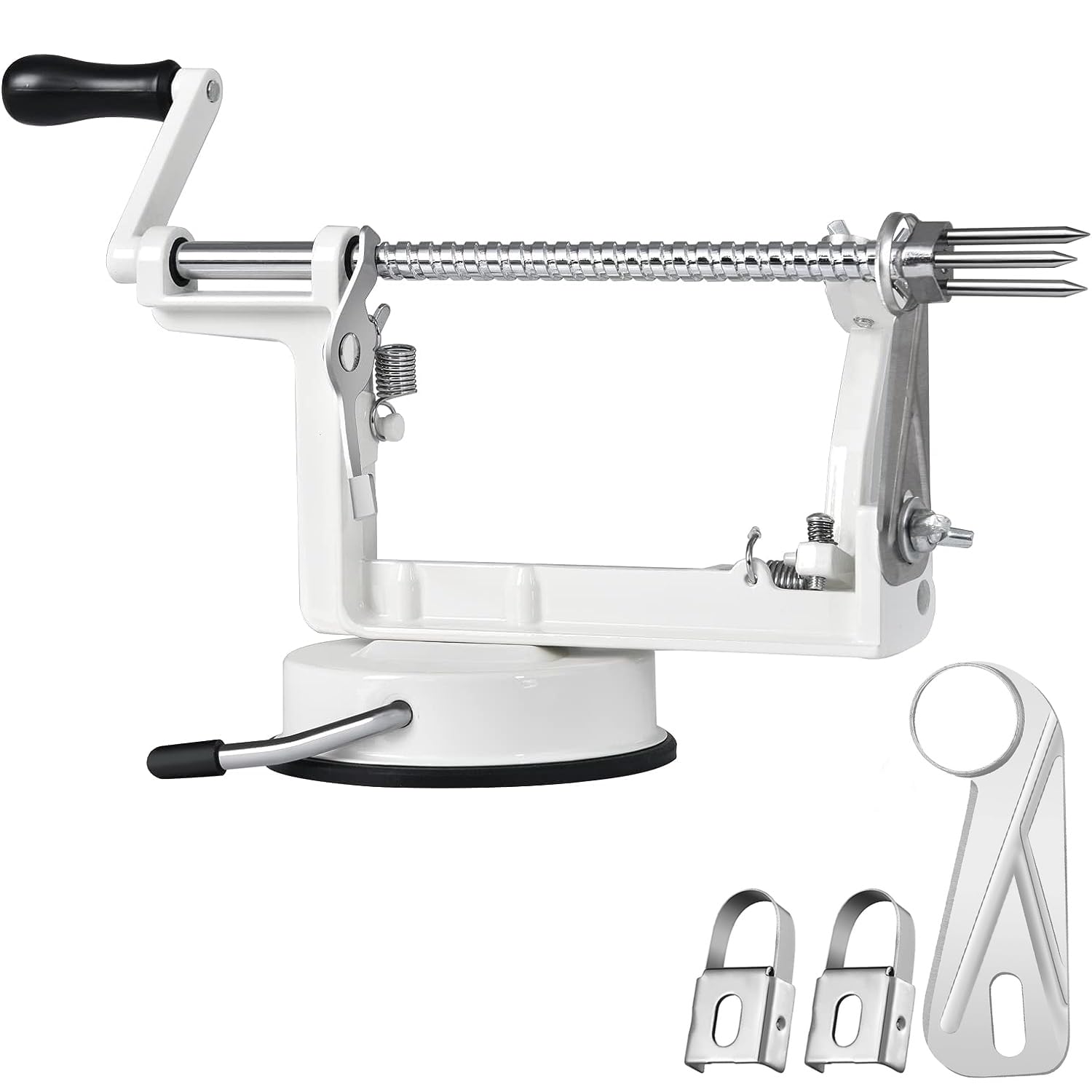Femedo Apple Peeler Slicer Core White for fast fruit prep