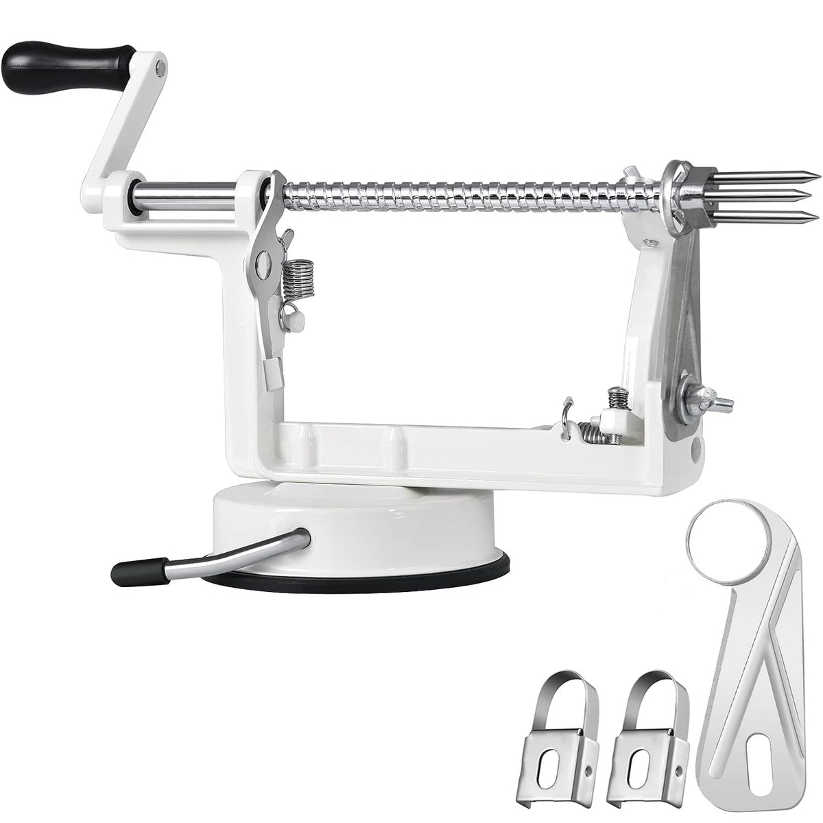 Femedo Apple Peeler Slicer Core White for fast fruit prep