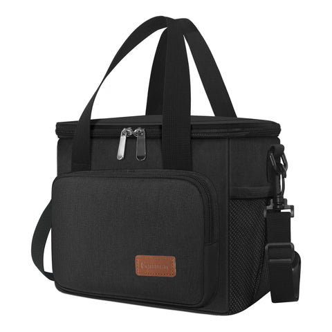 Femuar lunch bag top view shows portable, compact design for daily meals
