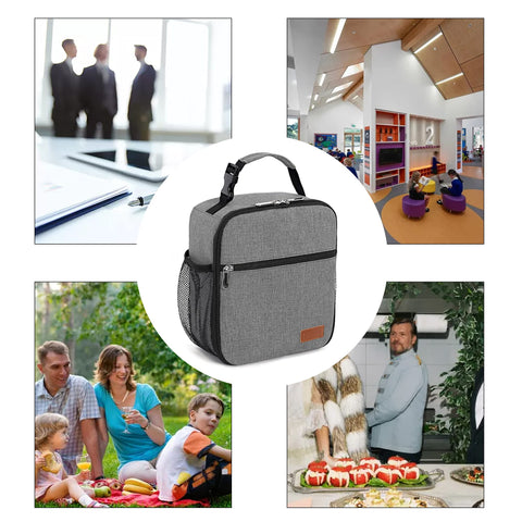 Side pockets fit drinks or small items for quick access.