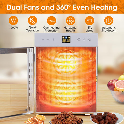 Fendia jerky dehydrator with accessories and trays for easy prep.