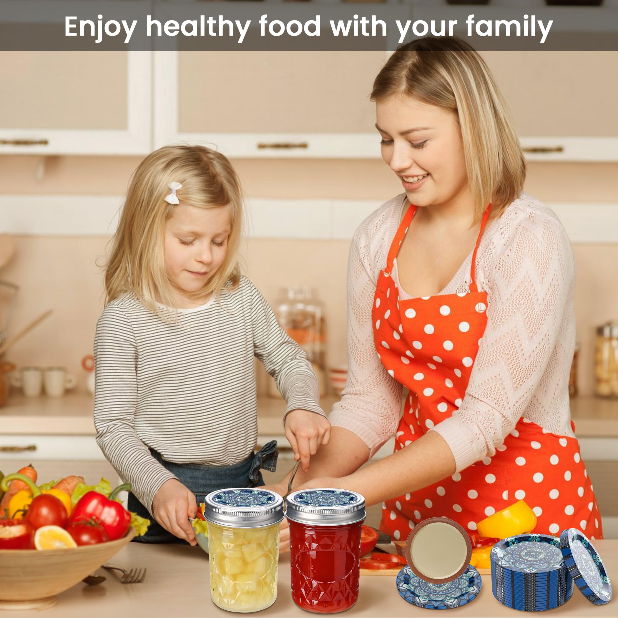 FENRIR 70mm regular-mouth lids fit most jars securely.