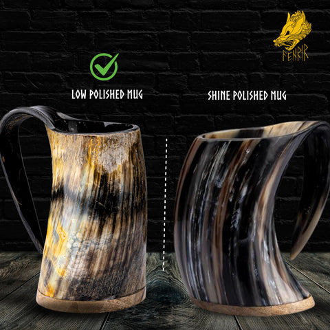 FENRIR mead and beer setup on rustic wood table for gatherings