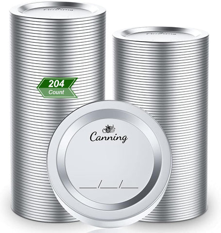 FENRIR regular mouth lids 70mm close-up showing airtight seal for jar storage