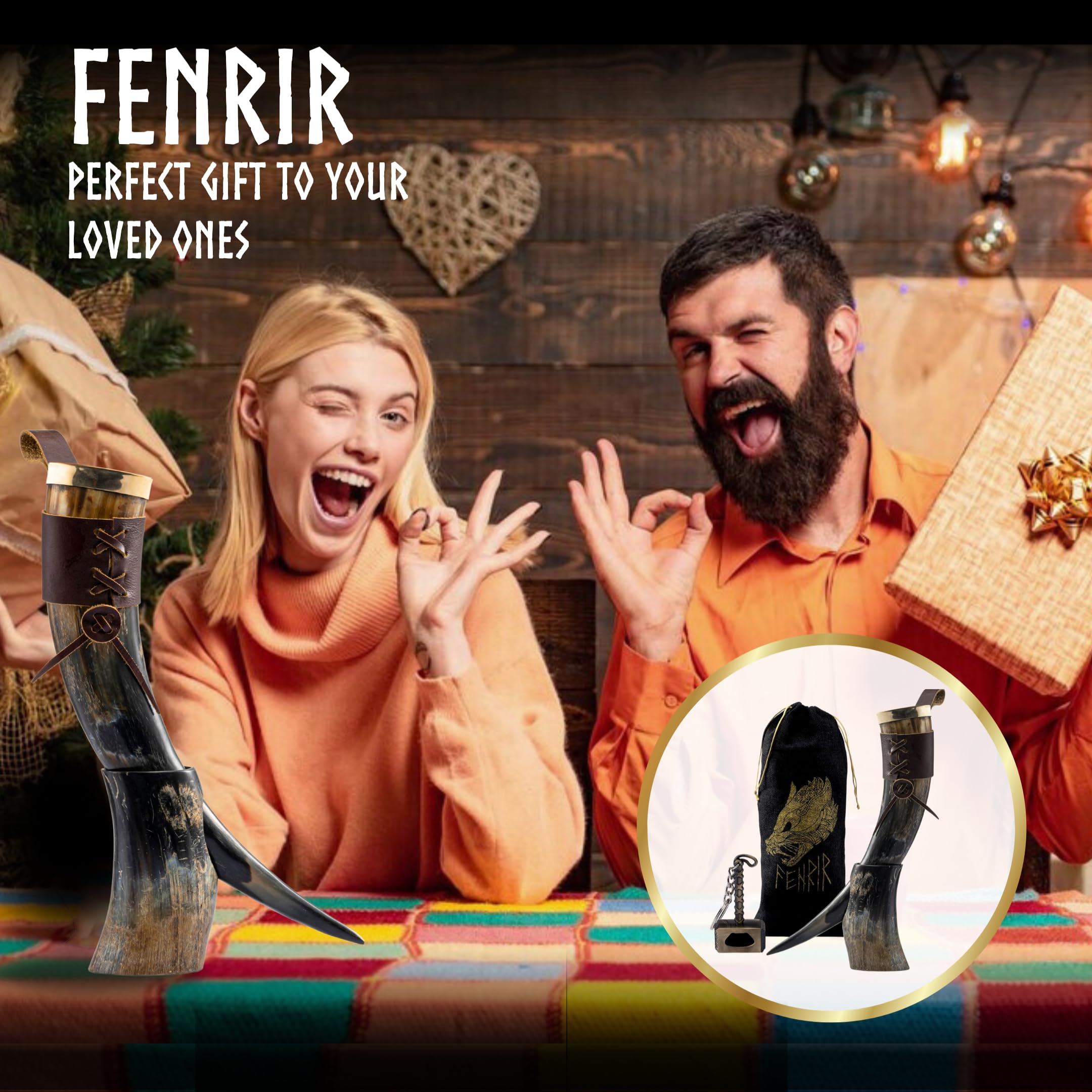 FENRIR four-piece set, sturdy and durable for drinks on the go.