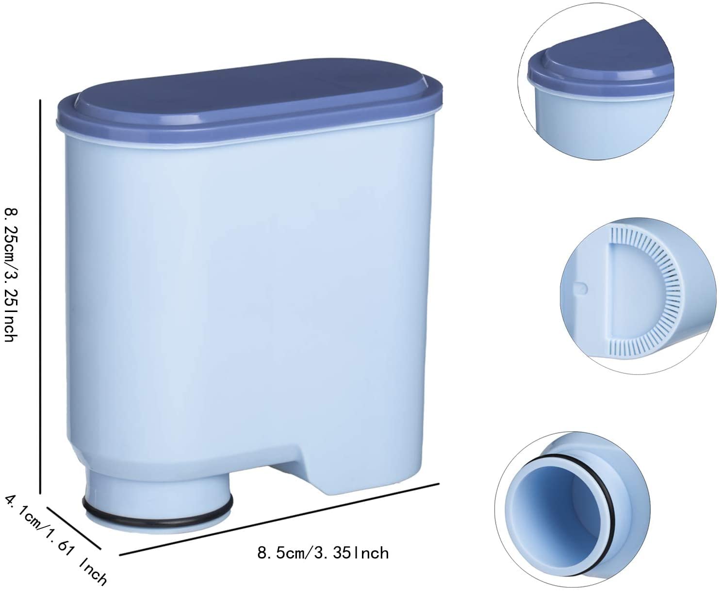 Fenxixdy activated-carbon filter removes impurities for cleaner coffee water.