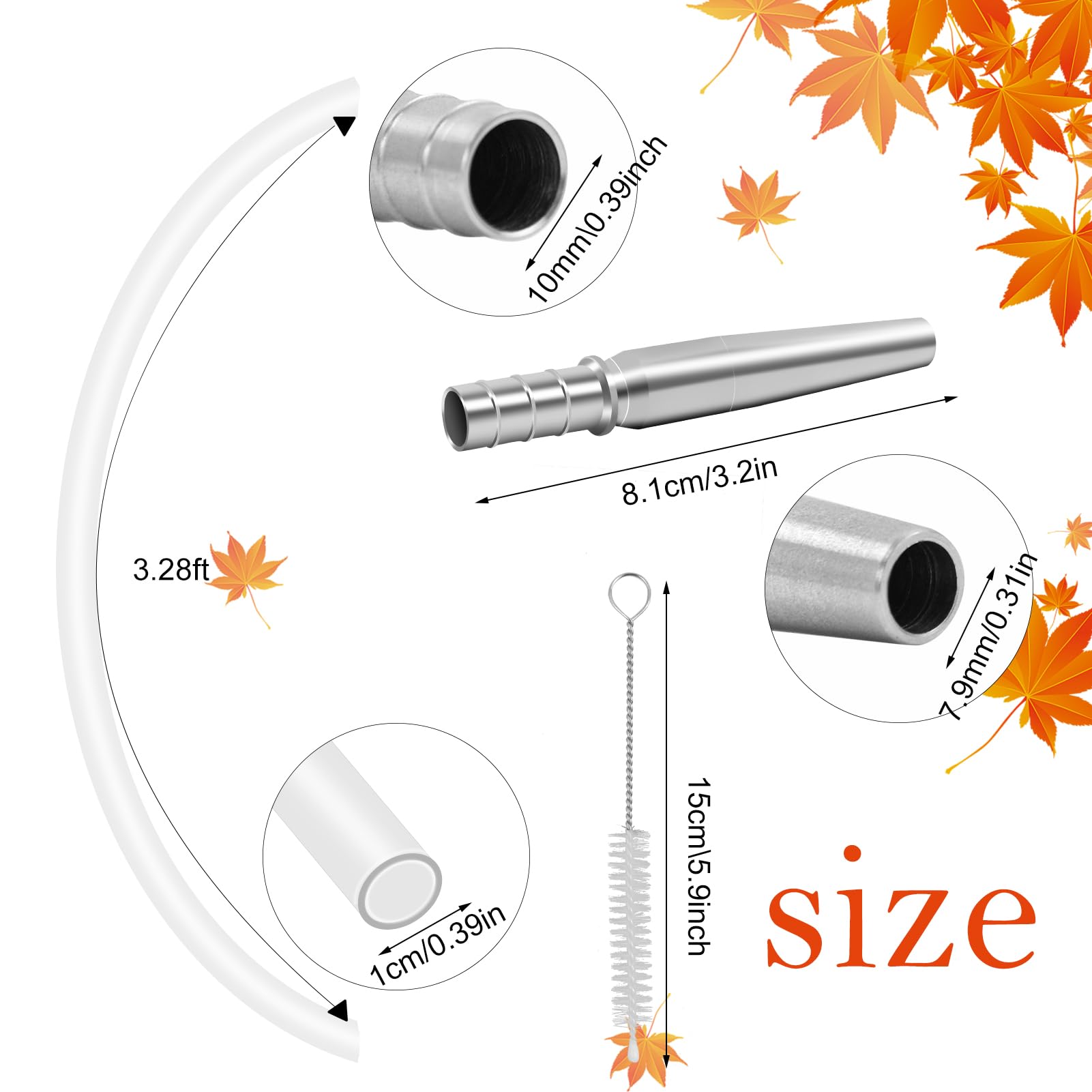 Feoang food-grade tubing for safe, odor-free maple sap transport