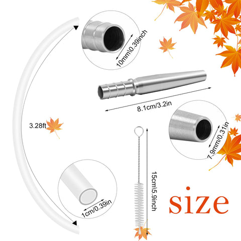 Feoang food-grade tubing for safe, odor-free maple sap transport