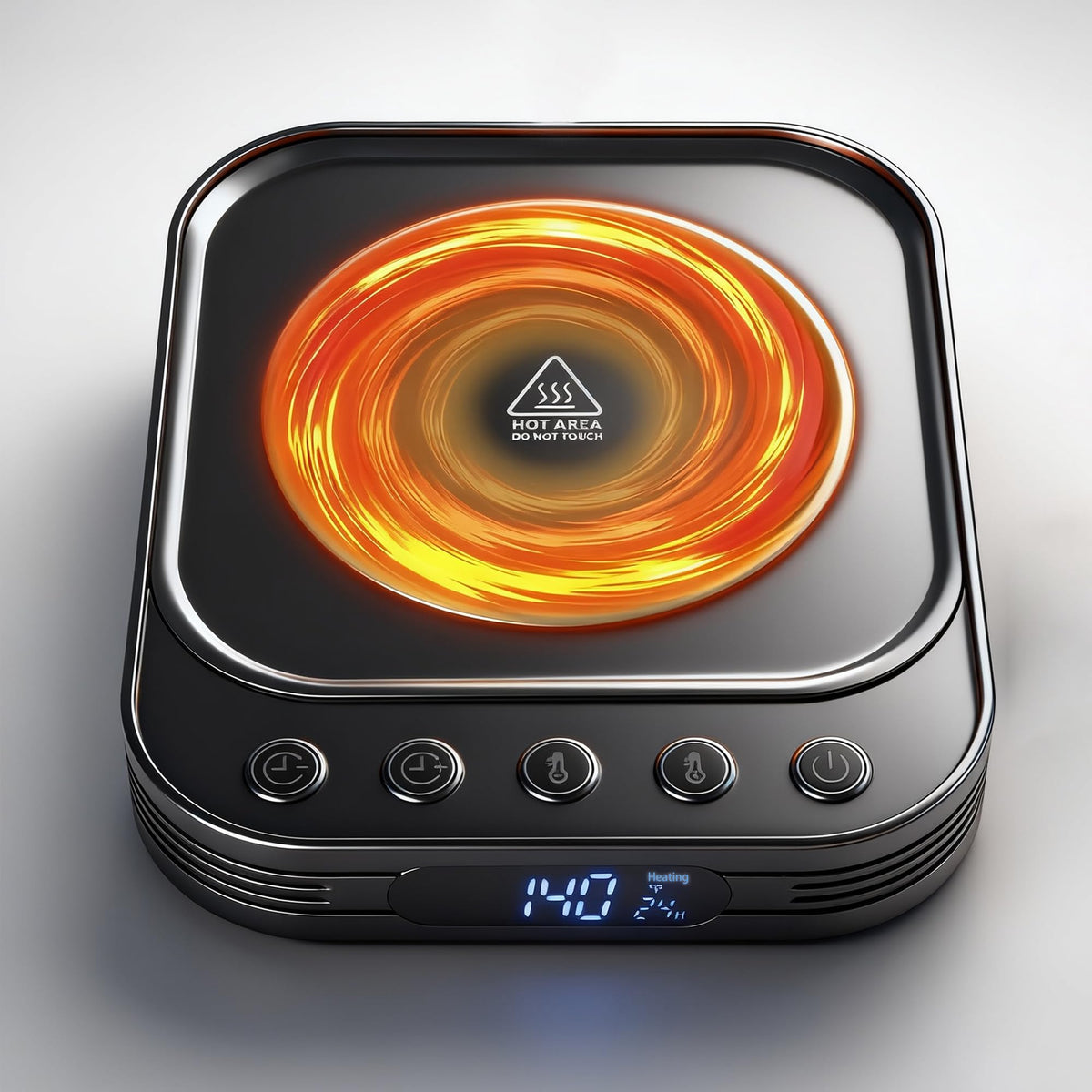 FEIOOD Sourdough Starter Warmer Mat top view showcasing compact kitchen-friendly design.