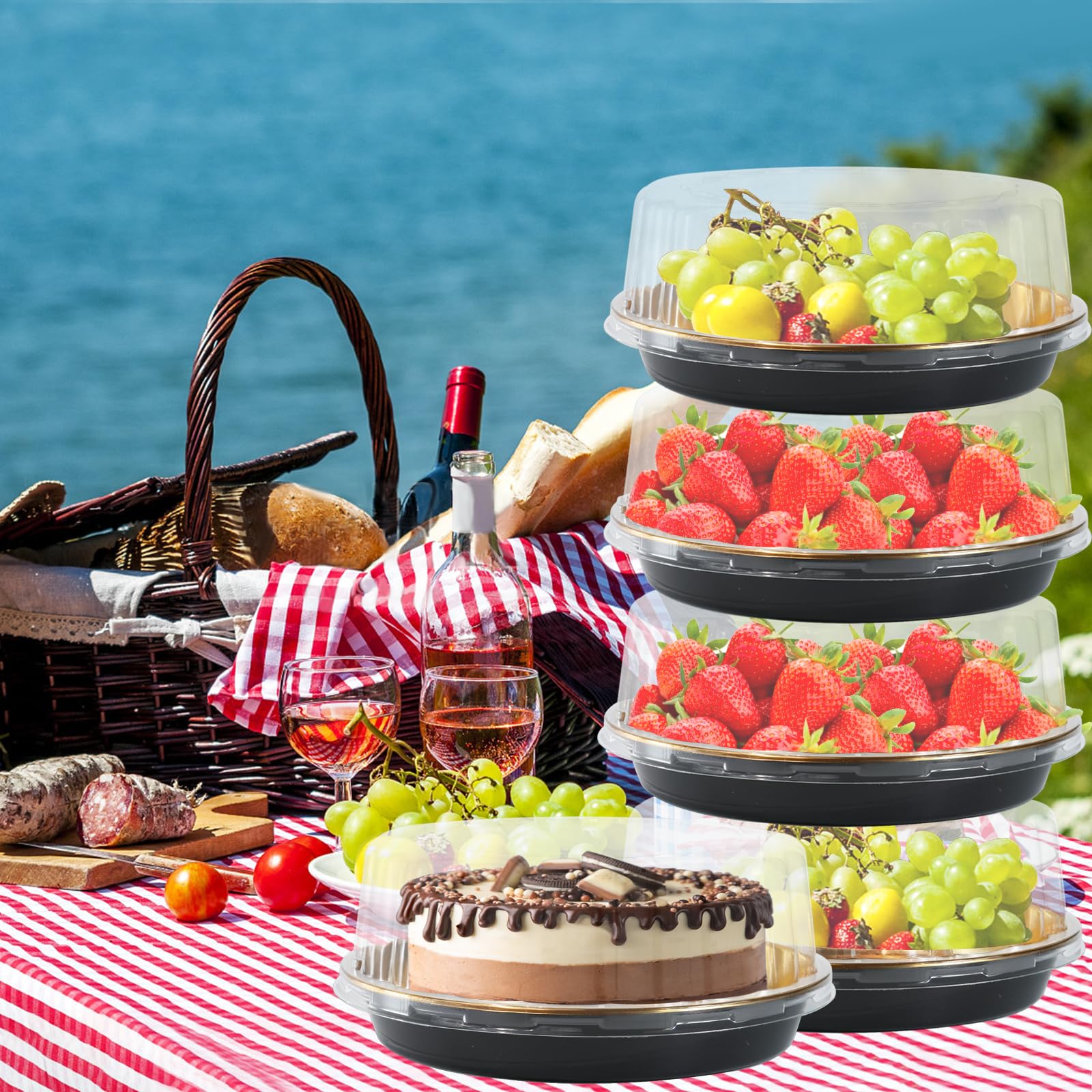 FEOOWV stackable design saves space in display cases