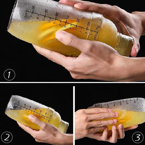 FEOWV compact 24oz shaker speeds up drink prep.