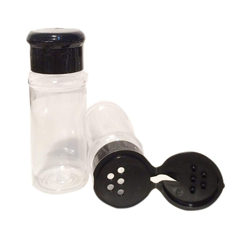 FEOOWV salt and pepper bottles with flip cap for fast seasoning.