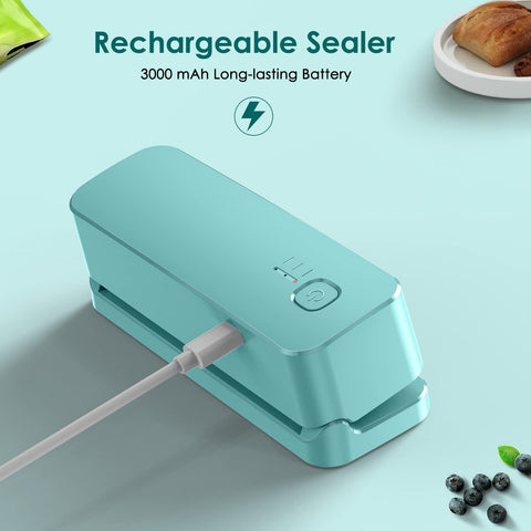 FEPPO sealer charging with USB-C for portable use.