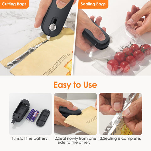 FEPPO heat seal creates airtight closures for snacks.